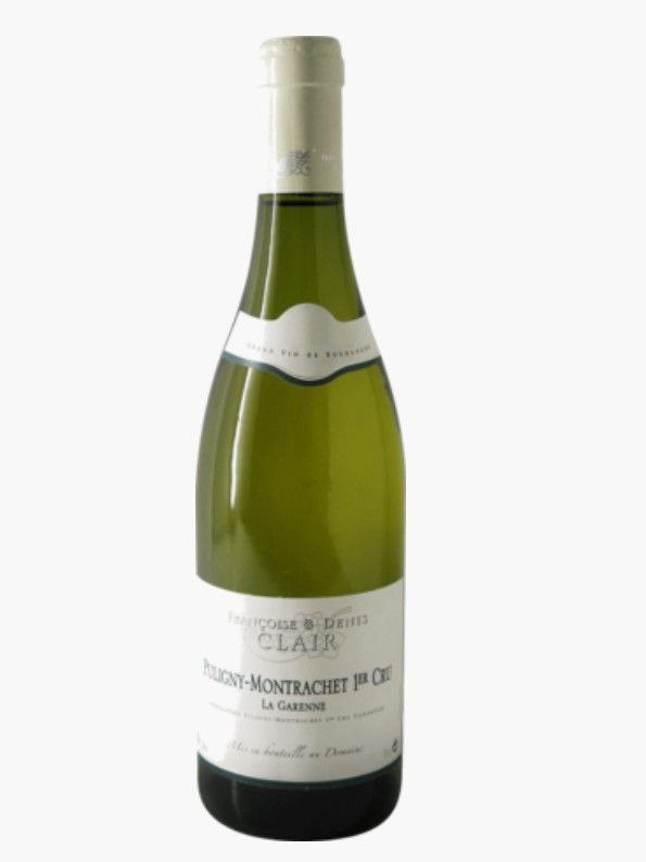 Вино Domaine Clair. Пулини Монраше Прем`єр Крю Ля Гаренн 2019 біле 0,75л 13,5%